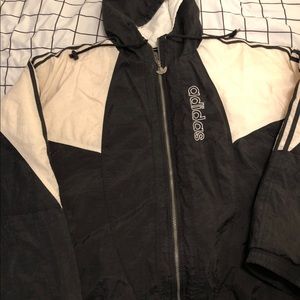 Vintage Adidas puffer jacket Large